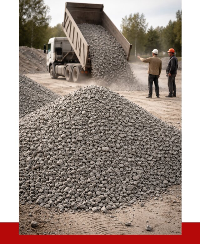 Гранитный щебень фракция 0-5 в Лысьве от 2975 руб ПРОНЕРУДЛсь