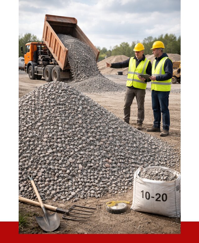 Гранитный щебень фракция 10-20 в Лысьве от 4308 руб.|ПРОНЕРУДЛсь