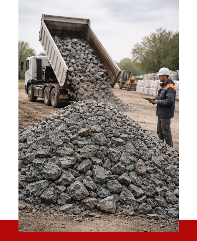 Гранитный щебень фракция 100-200 в Лысьве от 4308 р. ПРОНЕРУДЛсь