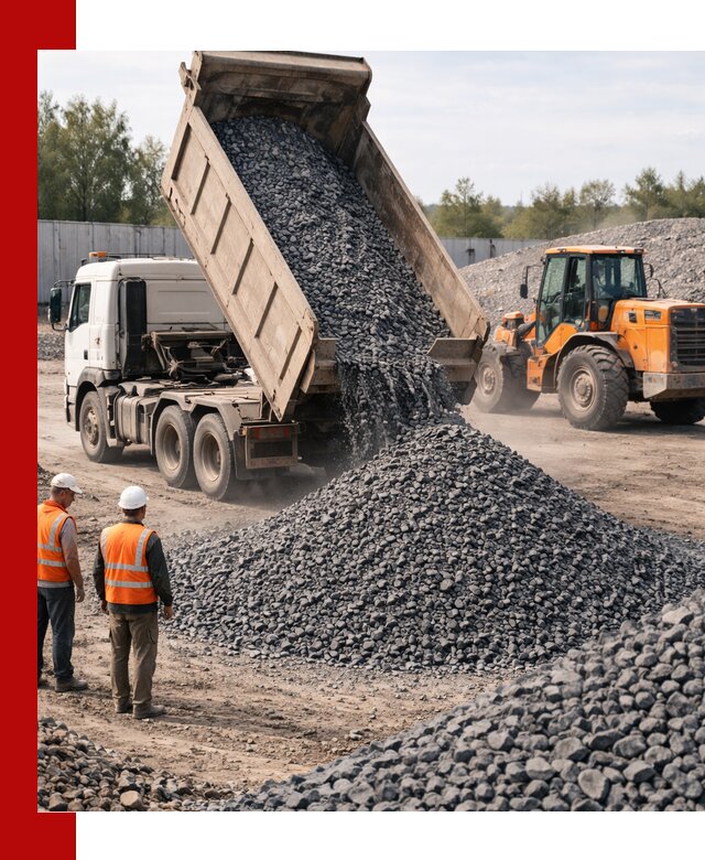 Доставка и продажа щебня габбро-диабаза в Лысьве