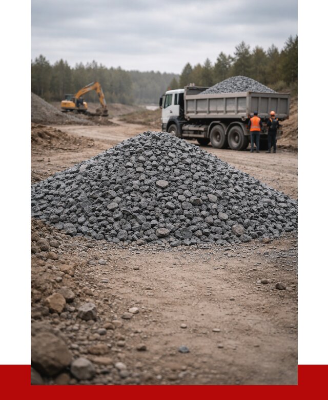 Щебень габбро диабаз фракция 40-70 в Лысьве от 2257 р-ПРОНЕРУДЛсь