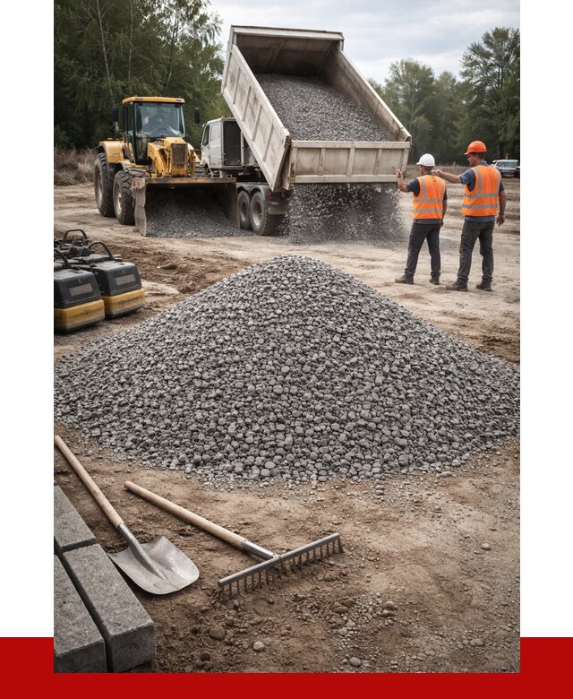 Гравийный щебень купить в Лысьве от 2257 р. ПРОНЕРУДЛсь