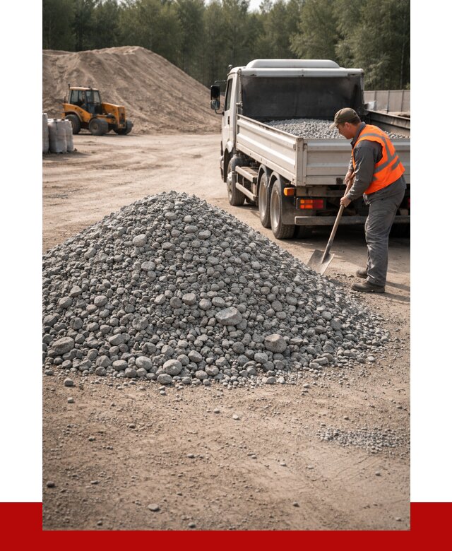 Гравийный щебень фракция 5-10 в Лысьве от 2257 р. | ПРОНЕРУДЛсь