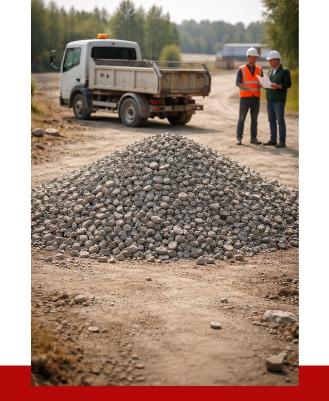 Гравийный щебень фракция 20-40 в Лысьве от 1231 р. | ПРОНЕРУДЛсь