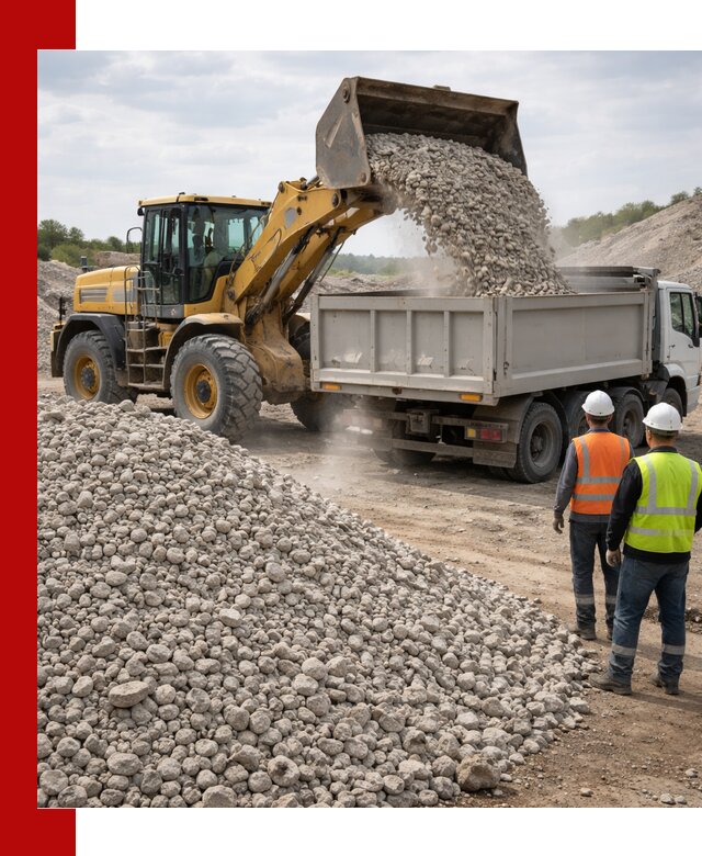 Доломитовый щебень фракция 40–71 доставка и продажа в Лысьве