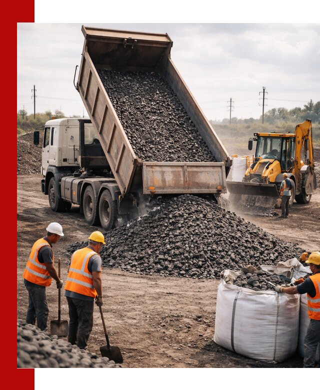 Шлаковый щебень фракция 40-70 с доставкой в Лысьве