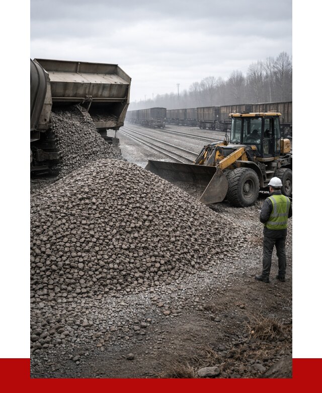 Купить железнодорожный щебень в Лысьве от 2872 р. | ПРОНЕРУДЛсь