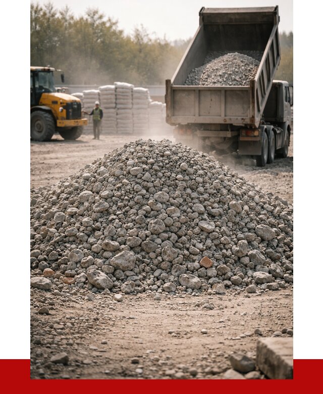 Вторичный щебень фракция 70-150 в Лысьве от 1436 р. | ПРОНЕРУДЛсь