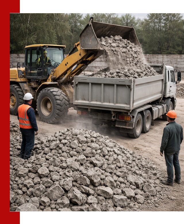 Вторичный щебень фракция 70–150 в Лысьве с доставкой