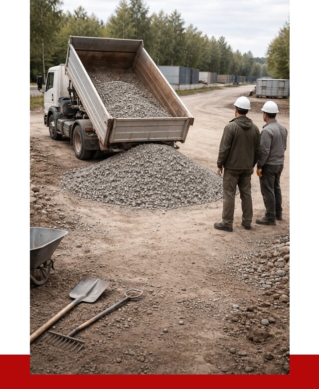 Бетонный щебень фракция 5-20 в Лысьве от 3282 р., ПРОНЕРУДЛсь