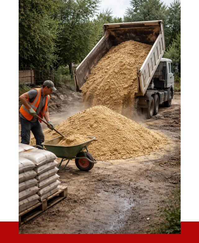 Купить песок с доставкой в Лысьве от 1846 р. | ПРОНЕРУДЛсь