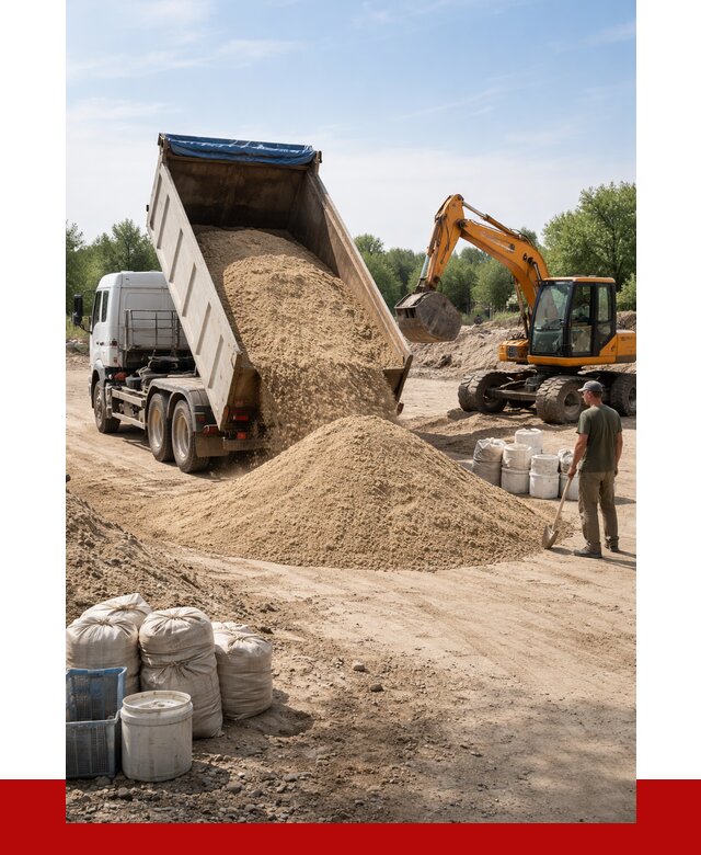 Купить речной песок в Лысьве от 1231 р. за куб | ПРОНЕРУДЛсь