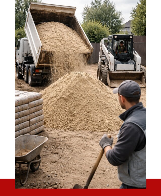 Мытый речной песок с доставкой в Лысьве от 1487 р. | ПРОНЕРУДЛсь