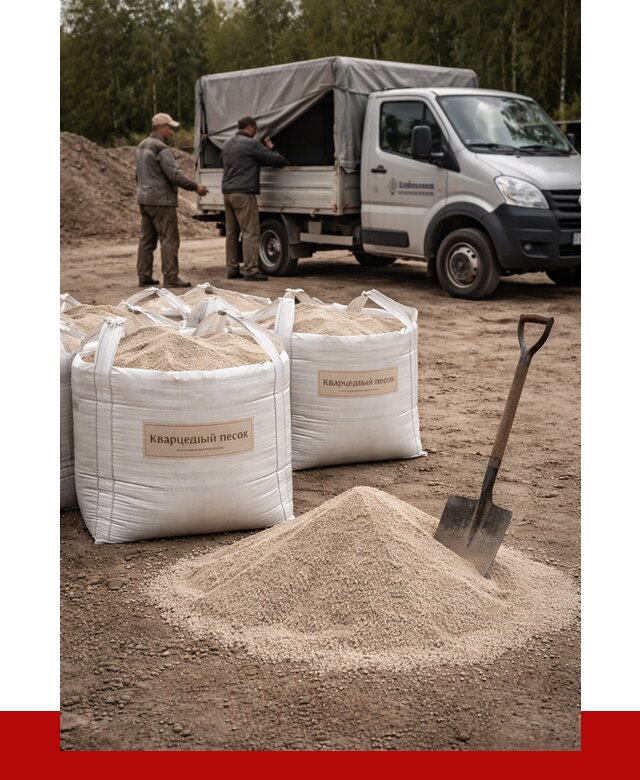 Кварцевый песок для пескоструя в Лысьве от 4616 р. | ПРОНЕРУДЛсь