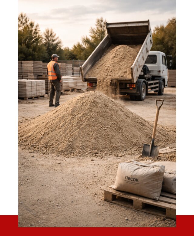 Купить сухой песок в Лысьве с доставкой от 2462 р. | ПРОНЕРУДЛсь