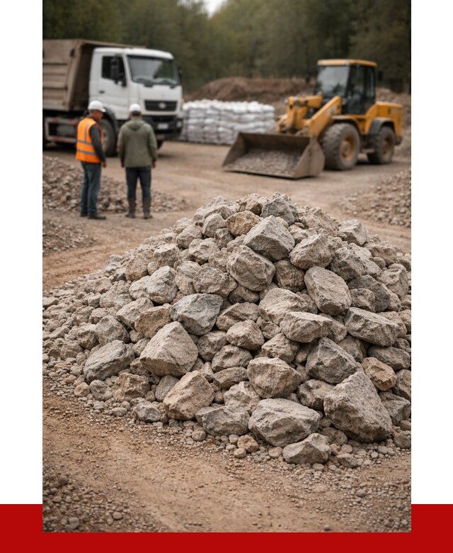 Купить бутовый камень с доставкой в Лысьве от 2359 р. | ПРОНЕРУДЛсь