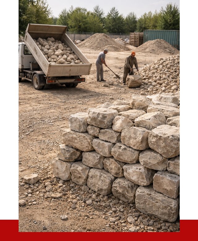 Бутовый камень известняковый в Лысьве от 4308 р. | ПРОНЕРУДЛсь