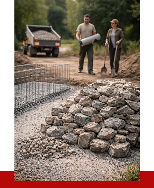 Камень для габионов фракция 100-200 в Лысьве от 4923 р. | ПРОНЕРУДЛсь