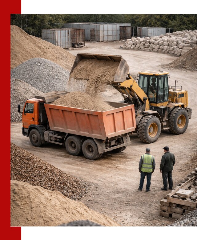 Доставка сыпучих смесей и смесей для стройки в Лысьве