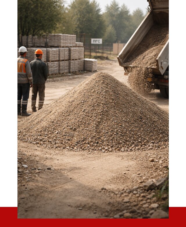 ПГС С1 с доставкой в Лысьве от 2872 р. за куб | ПРОНЕРУДЛсь