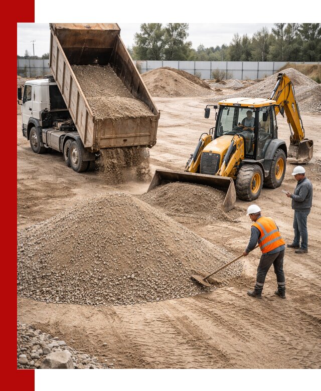 Поставка и доставка ПГС С4 в мешках и самосвалах в Лысьве