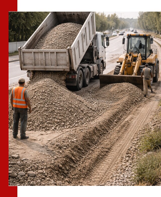 Опгс для устройства дорог и подсыпки в Лысьве