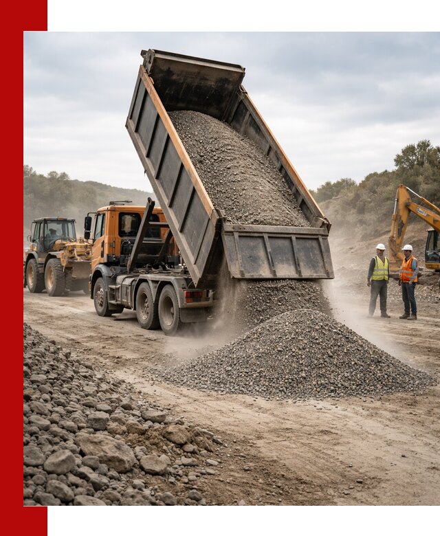 Щебёночно-песчаная смесь ЩПС С1 с доставкой в Лысьве