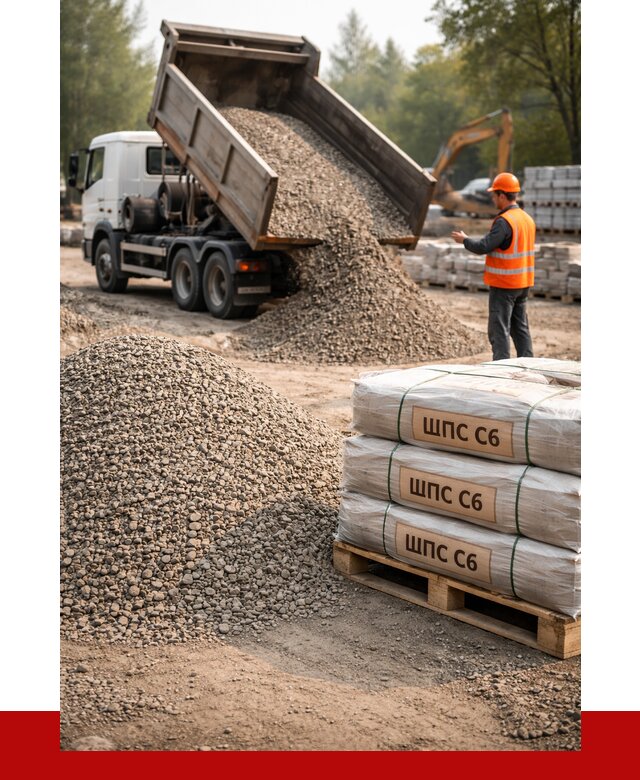 ЩПС С6 в Лысьве с доставкой от 2257 р. за куб | ПРОНЕРУДЛсь