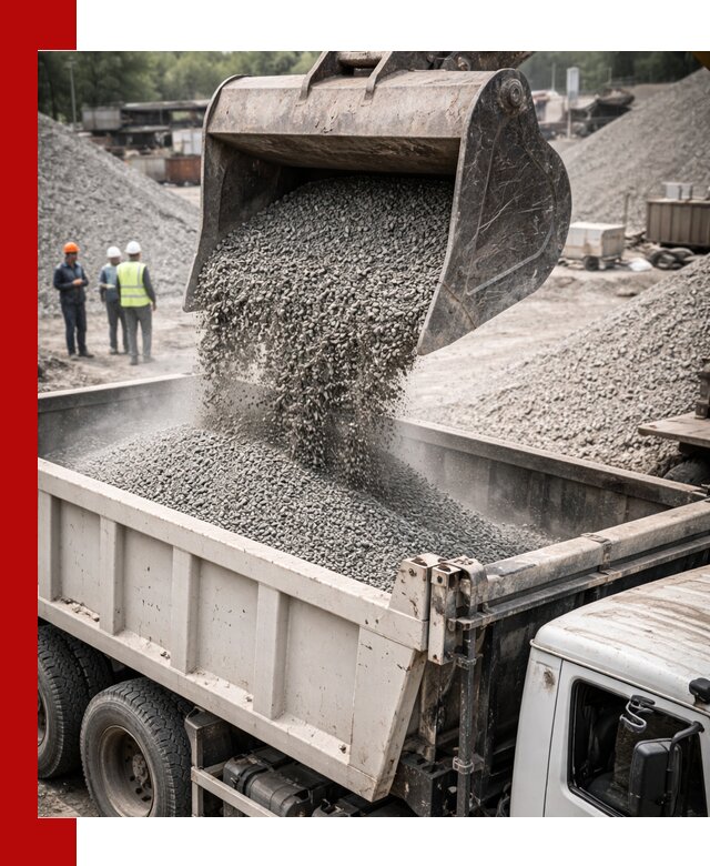 Отсев и крошка для строительства и дорожных работ в Лысьве