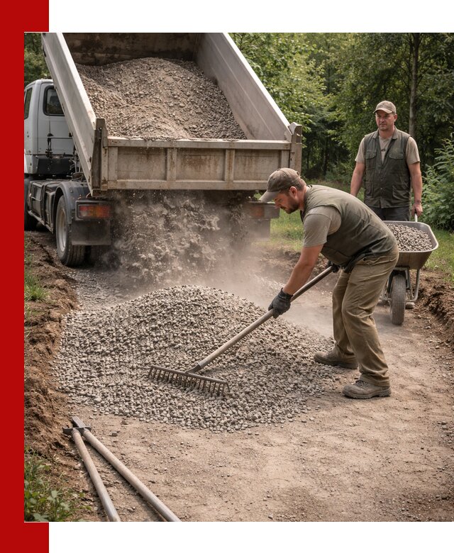 Каменная крошка для дорожек с доставкой в Лысьве