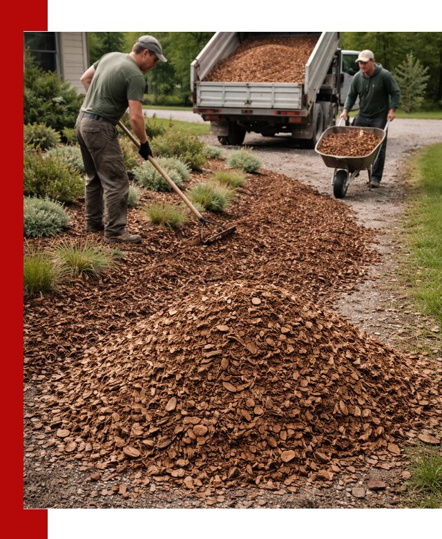 Крошка для мульчирования с доставкой в Лысьве