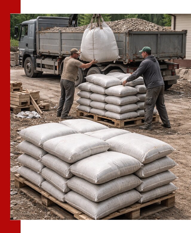 Керамзит в мешках с доставкой в Лысьве от компании-поставщика