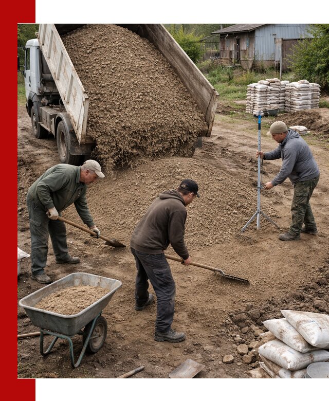 Керамзитовый песок с доставкой в Лысьве оптом и в розницу