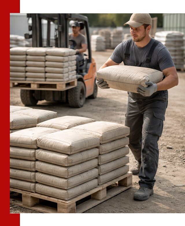 Доставка цемента в мешках оптом и в розницу в Лысьве