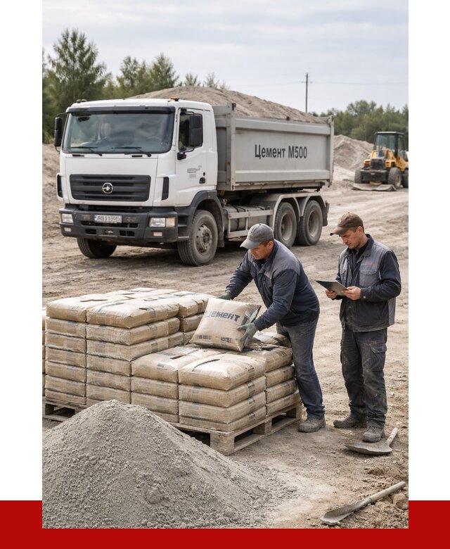 Купить цемент м500 с доставкой в Лысьве от 5334 р. | ПРОНЕРУДЛсь