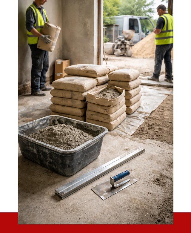 Купить сухую смесь для стяжки в Лысьве от 4616 р. | ПРОНЕРУДЛсь