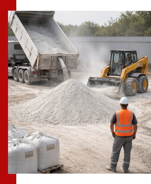 Доставка и продажа известняковой муки в Лысьве