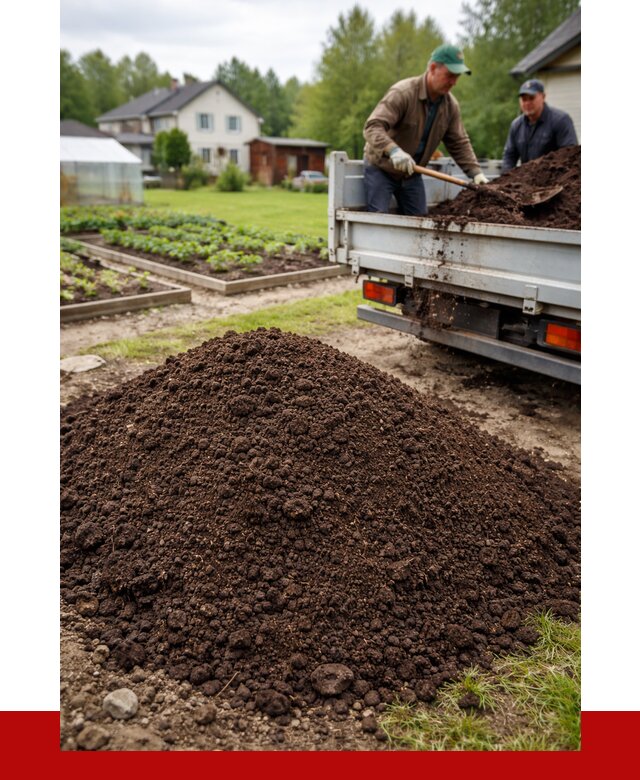Плодородный грунт в Лысьве с доставкой от 4308 р. | ПРОНЕРУДЛсь