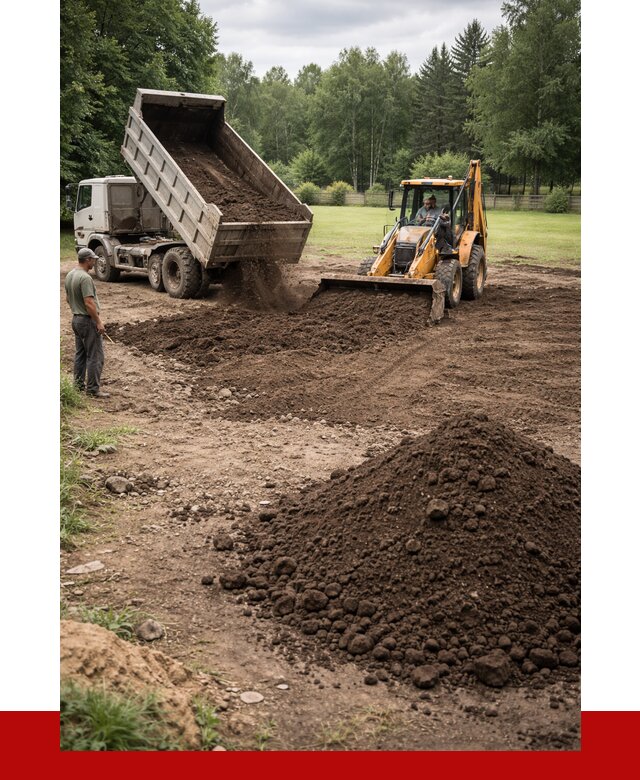 Грунт для выравнивания участка в Лысьве от 1231 р. | ПРОНЕРУДЛсь