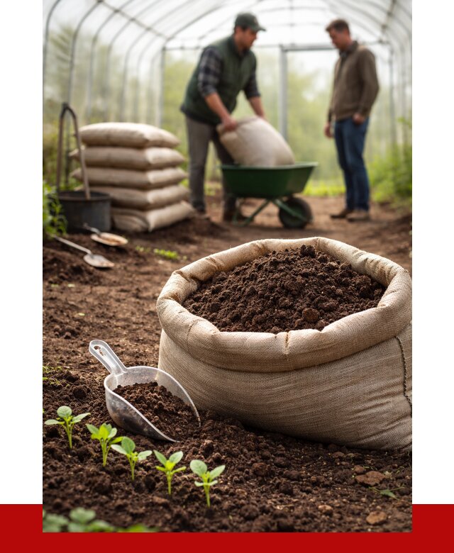 Грунт для теплицы в Лысьве с доставкой от 1539 р. | ПРОНЕРУДЛсь