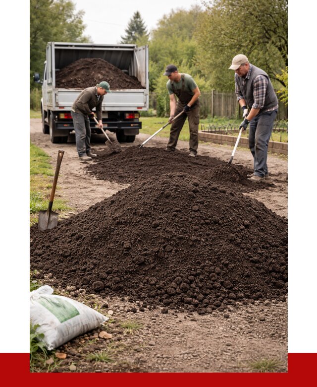 Купить землю для огорода в Лысьве от 3282 р./куб | ПРОНЕРУДЛсь