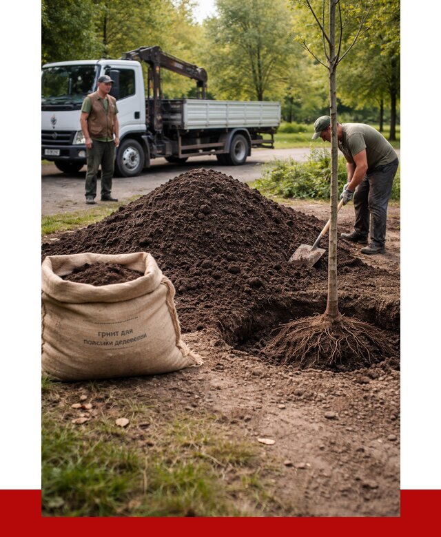 Грунт для посадки деревьев в Лысьве от 1231 р. | ПРОНЕРУДЛсь