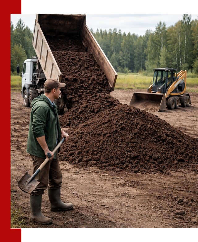 Купить верховой торф с доставкой в Лысьве для садоводства и растений