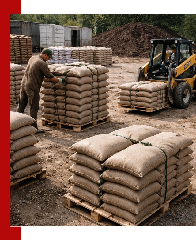 Доставка торфа в мешках по выгодным ценам в Лысьве