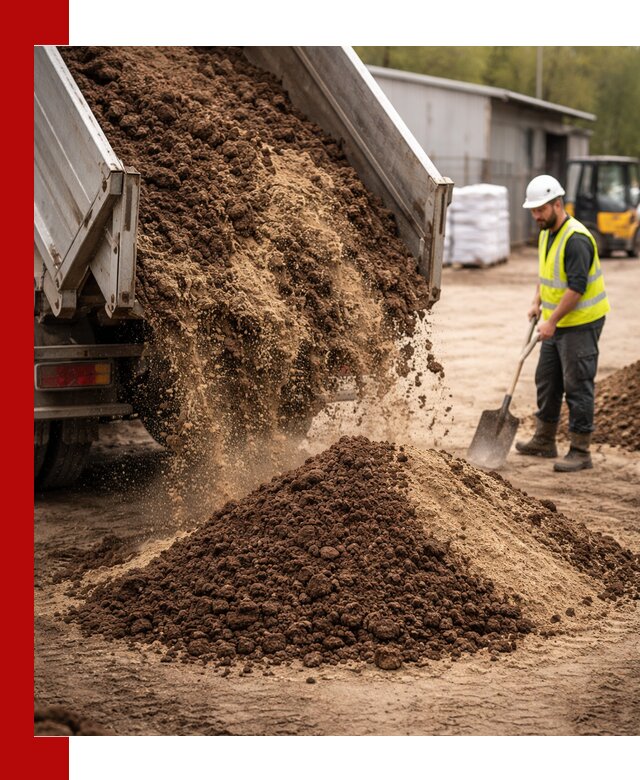 Доставка торфо-песчаной смеси в Лысьве для строительства и озеленения