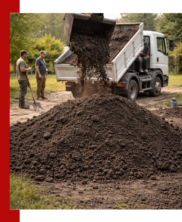 Доставка и продажа чернозема в Лысьве оптом и в розницу