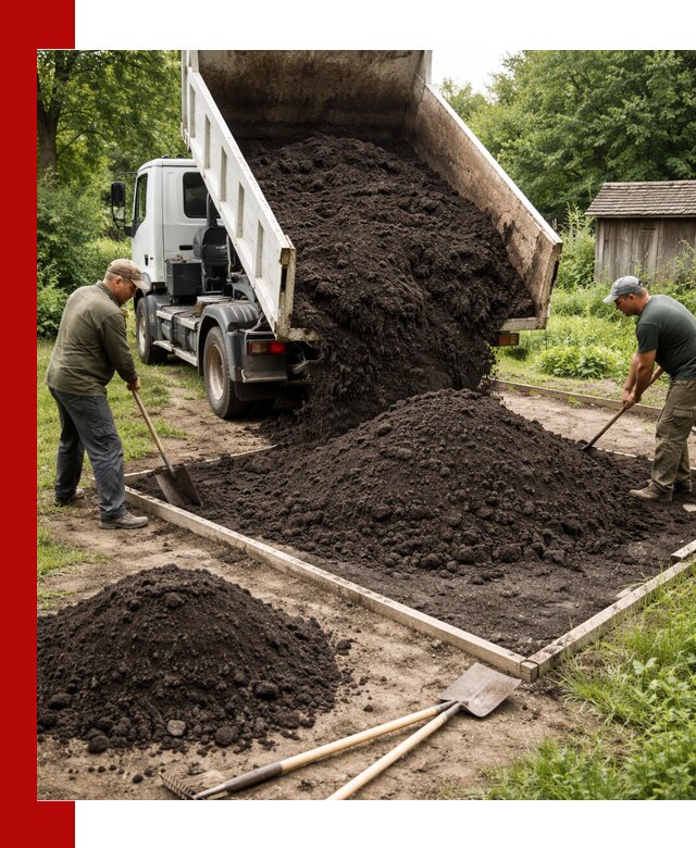 Купить чистый чернозем для огорода с доставкой в Лысьве