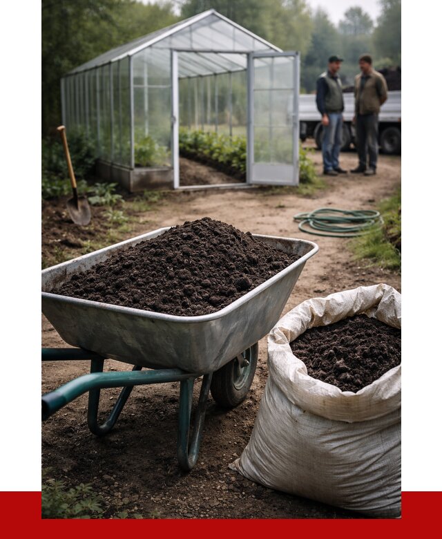 Чернозем для теплицы в Лысьве с доставкой от 1539 р. | ПРОНЕРУДЛсь