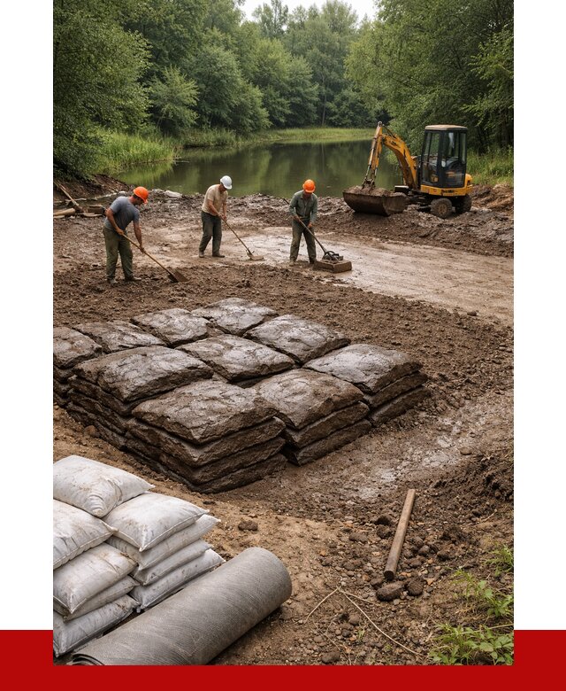 Купить глину для пруда в Лысьве от 4616 р. с доставкой | ПРОНЕРУДЛсь