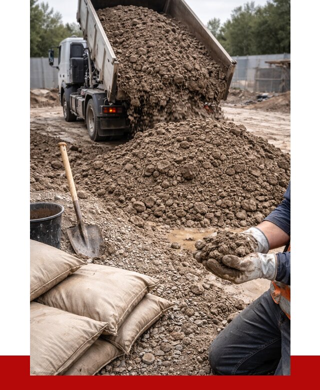 Купить глина для засыпки в Лысьве от 1231 р. за куб | ПРОНЕРУДЛсь